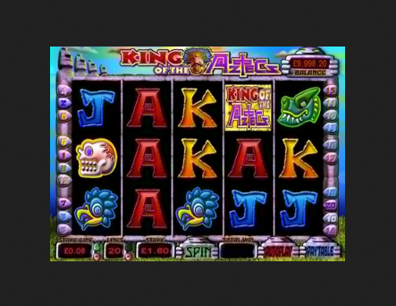 King Of The Aztecs Online Slot Interface